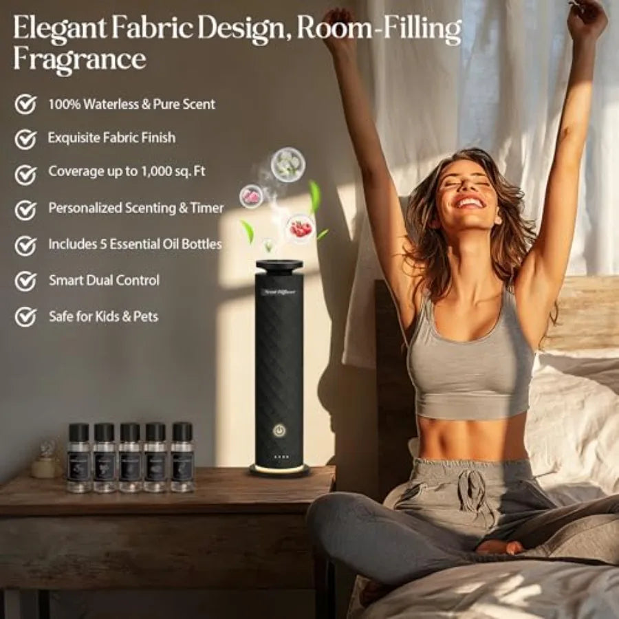 Waterless Scent Diffuser Starter Kit For Home Aromatherapy