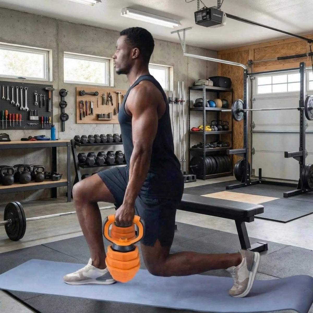 Adjustable Dumbbells Weight Set For Home Gym Strength Training
