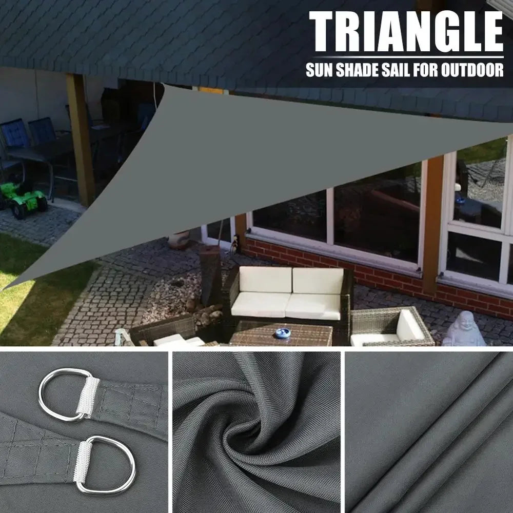 Waterproof Sun Shade Sail Canopy for Patio Garden and Camping