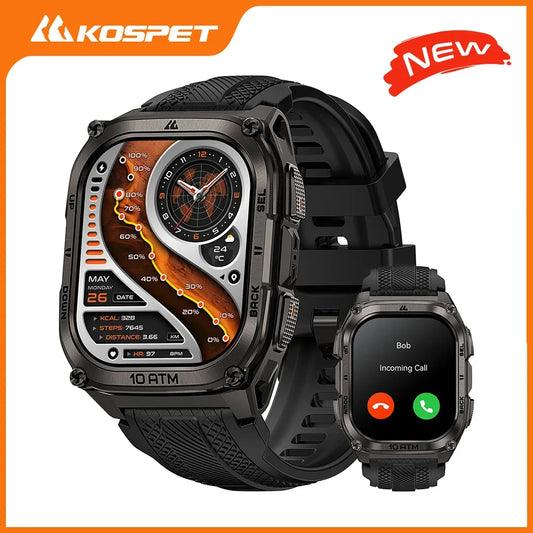 KOSPET Tank M4 Smart Watch GPS Stainless Steel Dive Edition