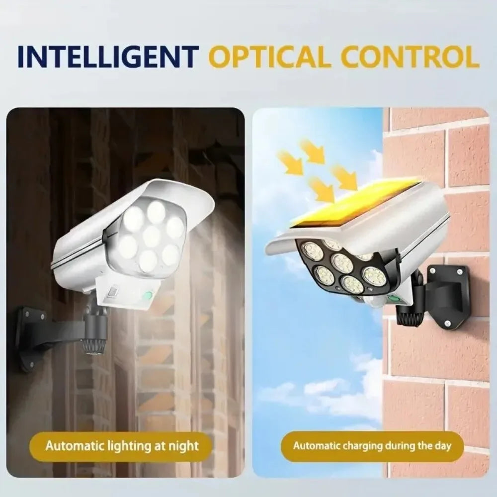Outdoor Motion Sensor Solar Security Light for Porch Garden Patio