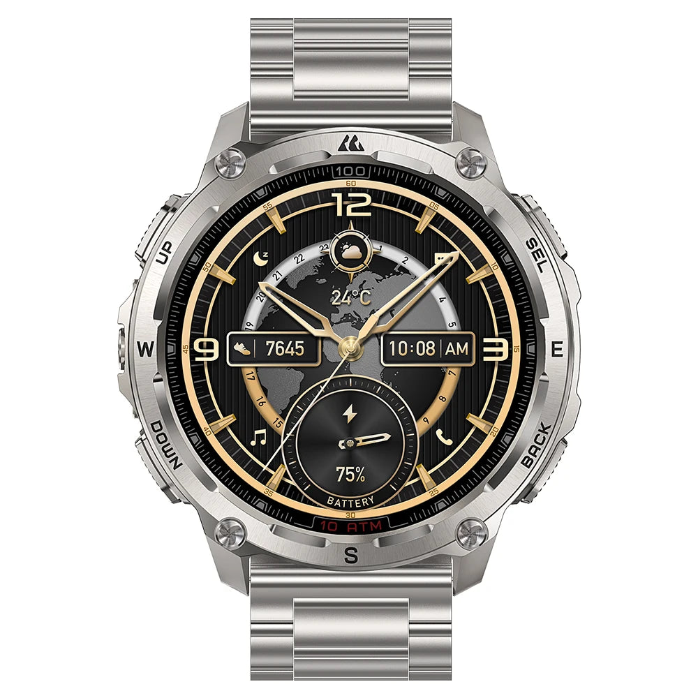 Kospet Tank T4 Male Military GPS Smartwatch With Offline Maps