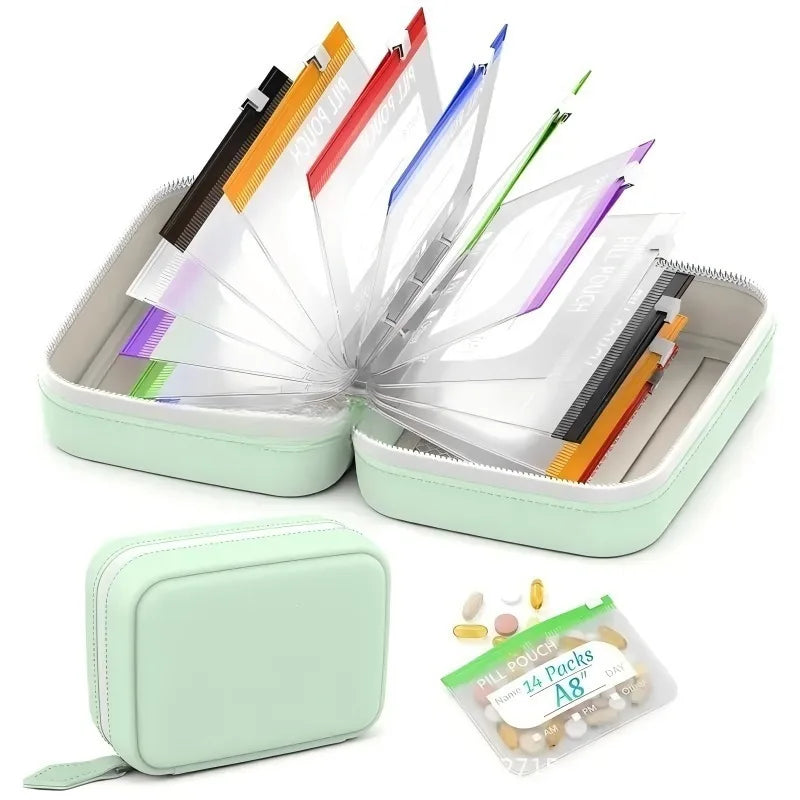 Food Grade Silicone Storage Bag Portable Reusable Travel Pouch