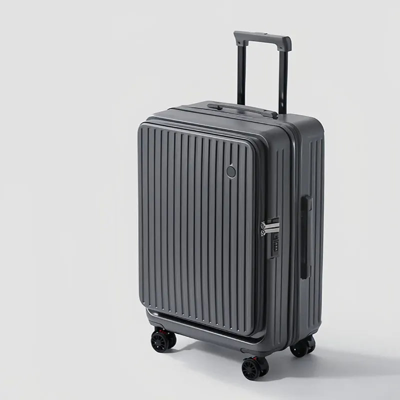 Dk Multifunctional Expandable Spinner Luggage With Brake Wheels And Usb