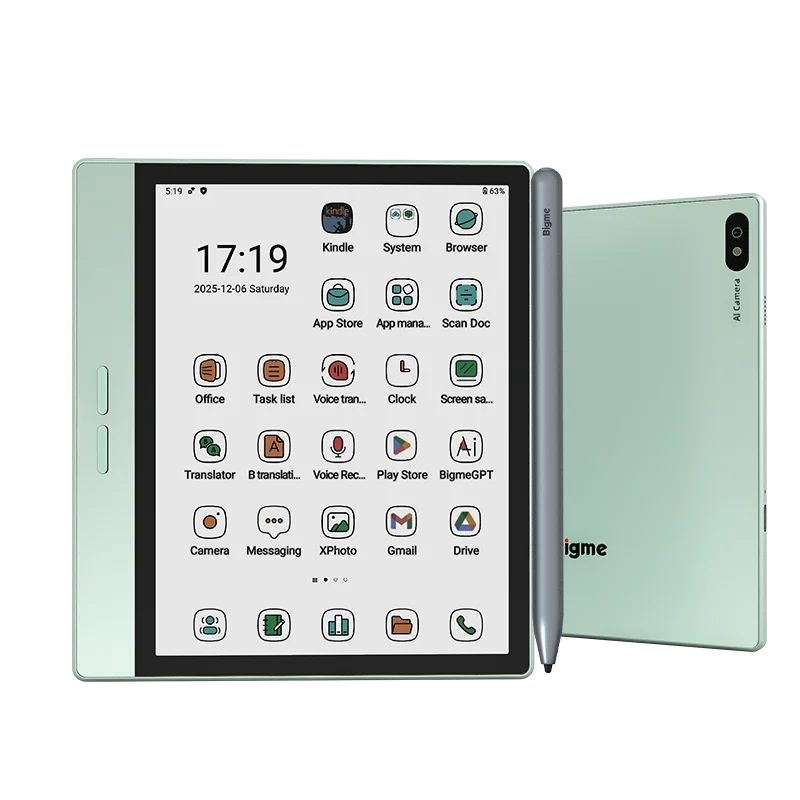 Bigme E Ink Android Tablet E Reader With 4G Connectivity