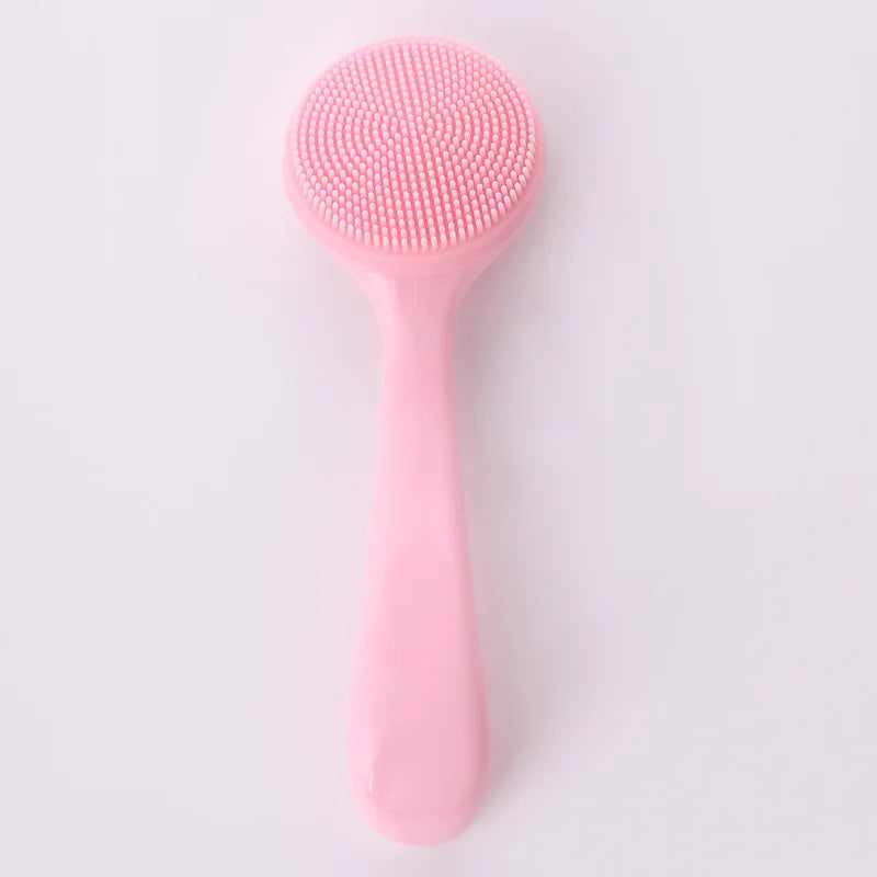 Soft Silicone Facial Cleansing Brush Makeup Removal Blackhead Portable