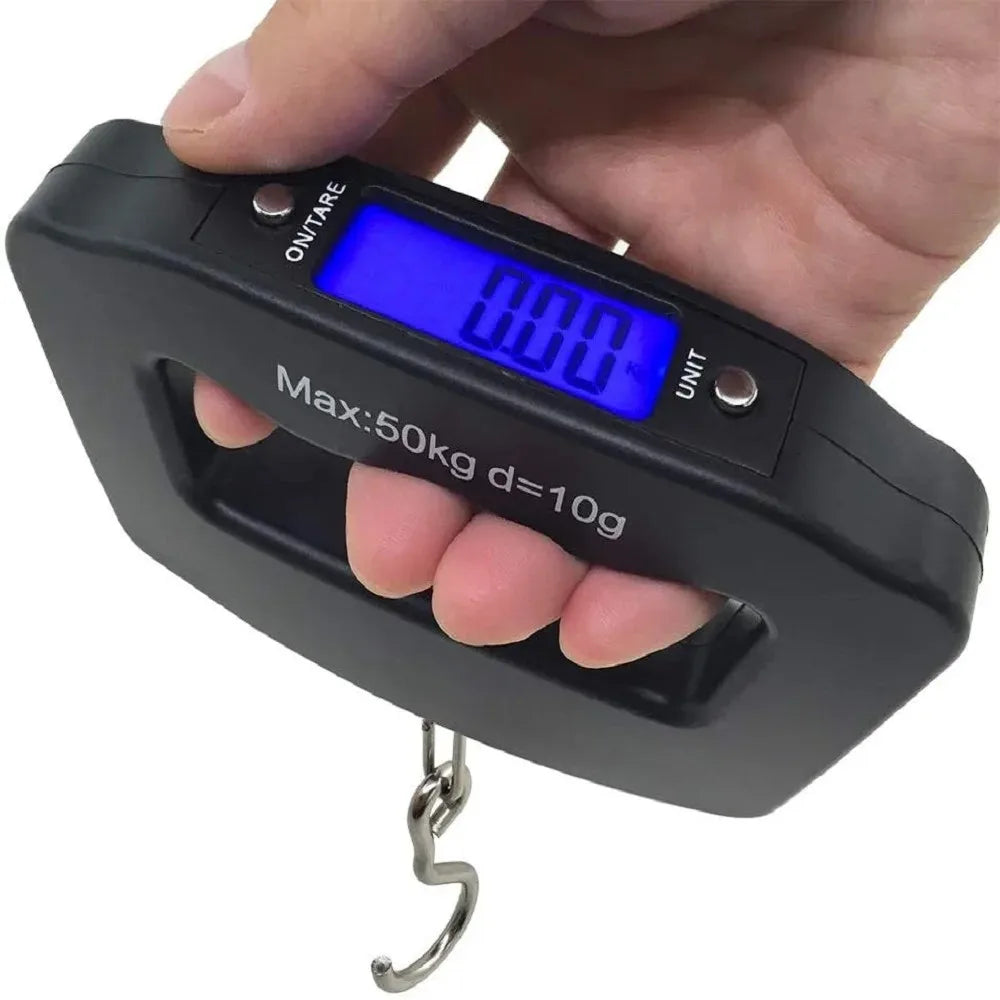 Electronic Portable Digital Luggage Scale With Backlight Display