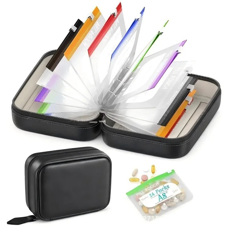 Food Grade Silicone Storage Bag Portable Reusable Travel Pouch