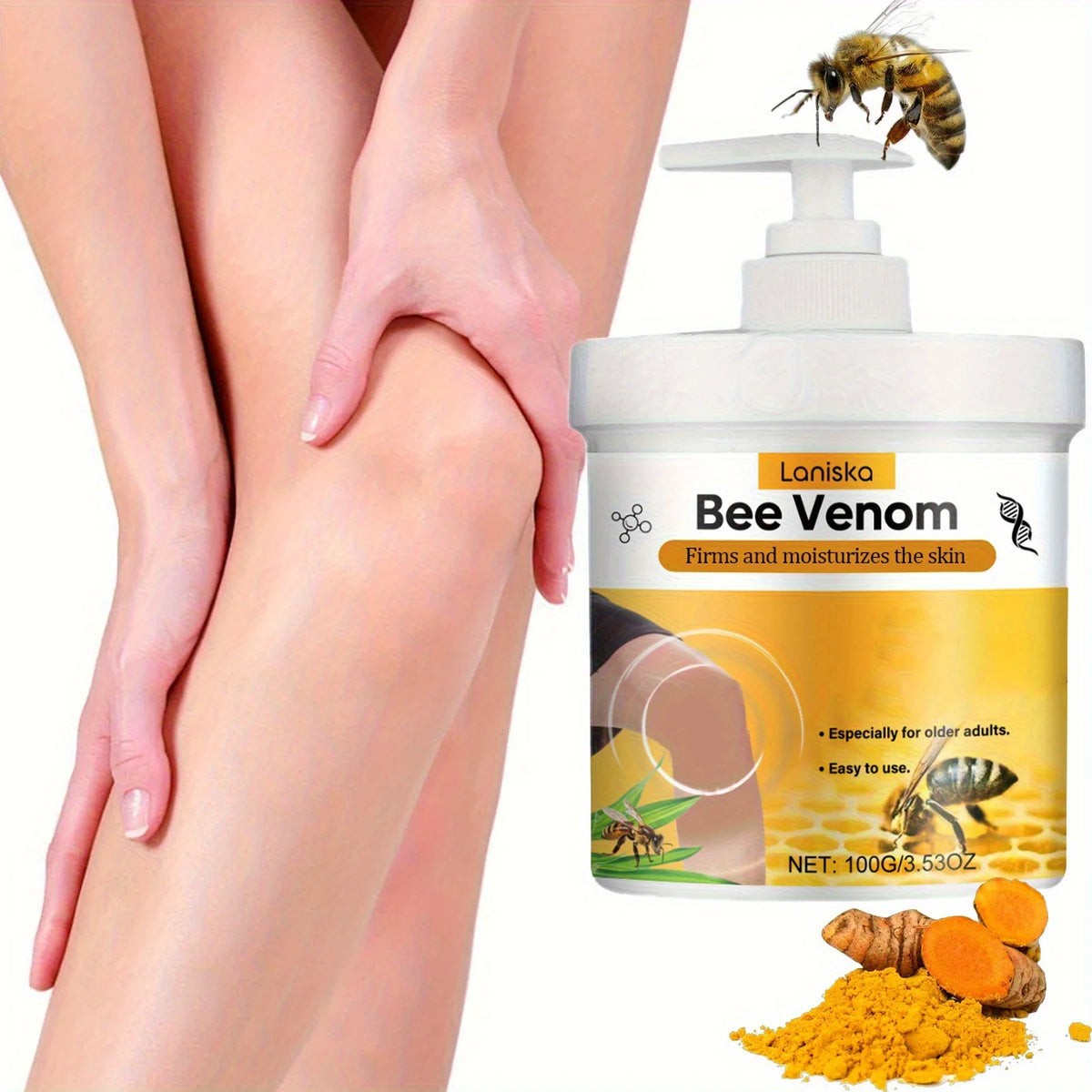Bee Venom Joint Massage Cream Turmeric Arnica Body Care
