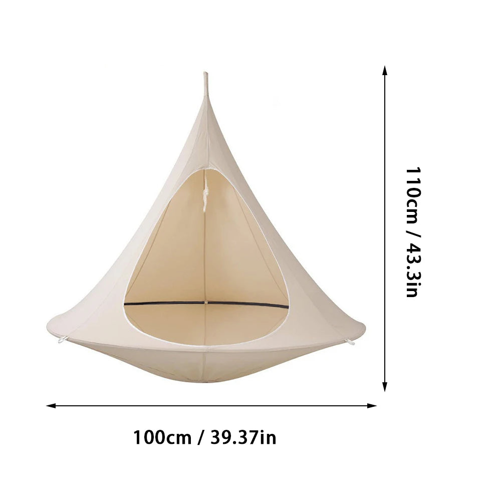 Portable Butterfly Hanging Chair Hammock for Indoor Outdoor Relaxation